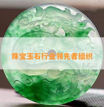珠寶玉石行業(yè)領(lǐng)先者組織 擎起東方美韻的旗幟